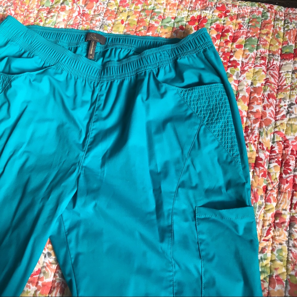JAANUU Moto Style Scrub Pants-NWOT